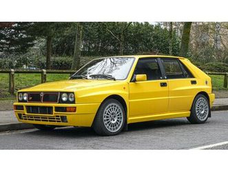 1992 lancia delta intregale evoluzione 1 'giallo ferrari' limited a vendre