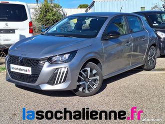 peugeot 208 puretech 100 s&s bvm6 active + radar recul + peinture métalisée