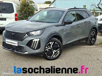 peugeot 2008 hybrid 136 e-dcs6 allure + caméra av et ar + navigation + clé mains libres + peintur...