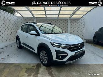 dacia sandero stepway tce 90 cvt confort - gar 12m - carplay - clim automatique - suivi renault
