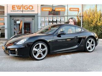 porsche cayman 981 - 2.7l 275ch - pdk - entretien porsche - audio bose - sieg cuir chauff ventil - phares pdls