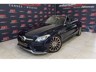 mercedes classe c cabriolet 220d 170ch bva 9g-tronic fascination pack amg - garantie 6 mois