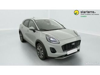 ford puma 1.0 ecoboost 125 ch mhev s&s bvm6 titanium