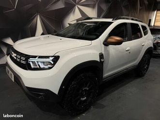 dacia duster extreme 2 phase 2 1.5 blue dci 4x4 awd 115 ch bvm6 clim auto gps carplay camera 360° préparation off road kit rehausse 2024