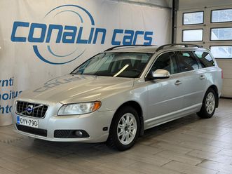 volvo v70 d3 momentum automat, xenon, vetokoukku, takalippa, erittäin hyvin huollettu!