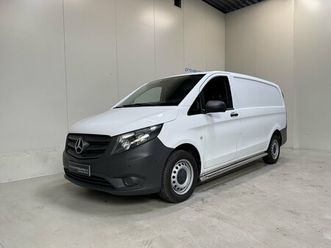 mercedes vito 114 cd man. - 3 pl long - lichte vracht - airco - topstaat! 1ste eig!