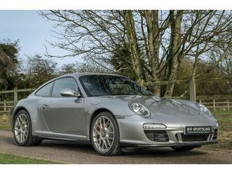 porsche 911 carrera 4 gts 997.2 coupe in platinum silver