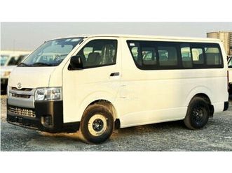 toyota hiace 3l 15 p std roof ac mt 2026 *for export out of eu*