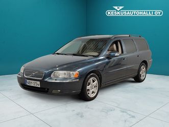volvo v70 2,4 (140) classic aut - nahkaverhoilu / sähköpenkki muistilla / koukku / xenon /