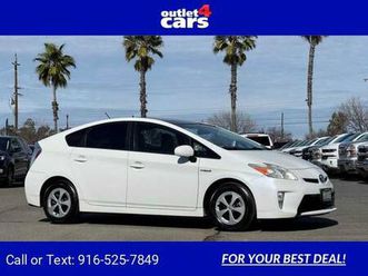 2012 toyota prius three hatchback blizzard pearl