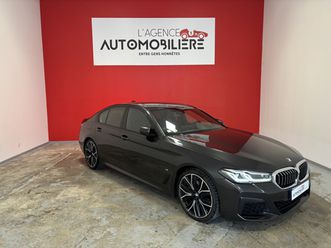 520 d bva8 mild hybride 190 cv pack m interieur et exterieur toit ouvrant chassis m