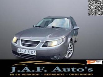 saab 9-5 estate 2.0turbo leder automaat luxe! — saab — marktplaats