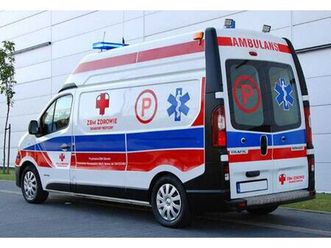 ambulans renault trafic 2016r salon polska 1-właściciel bytom • olx.pl