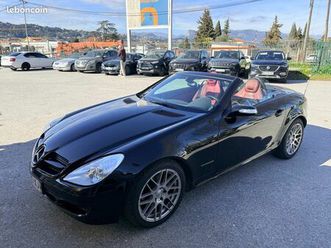 mercedes slk 200 kompressor bva – moteur remplacé – très bon état mécanique