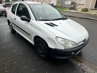 peugeot 206 1.4 hdi 70 cv société 2 places