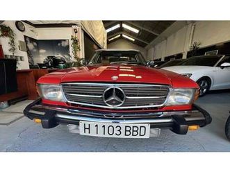 mercedes-benz clase sl descapotable automático de 2 puertas