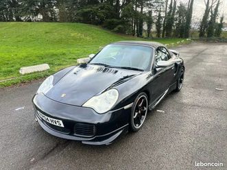 porsche 911 turbo 996 cabriolet 2004 rhd anglaise v5 reprise possible