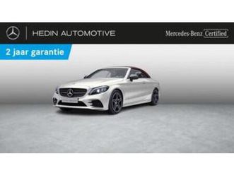 ② mercedes-benz c-klasse 200 4matic cabriolet amg line night p — mercedes-benz — 2ememain