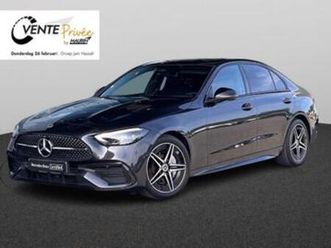 ② mercedes-benz c-klasse 300 d amg line + pano (automatique) — mercedes-benz — 2ememain