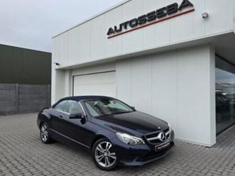 ② mercedes e220cdi aut. cabrio navi/xenon/garantie — mercedes-benz — 2ememain