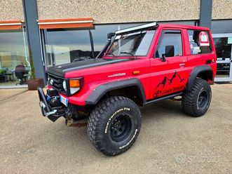 toyota land cruiser bj 71 3.5 td preparato e omolo