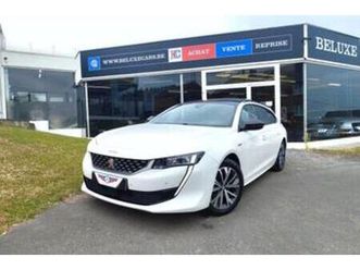 ② peugeot 508 sw 1.5 bluehdi gt line s *att rem*toit ouvrant* — peugeot — 2ememain