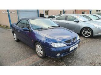 renault megane cabriolet 1.6l 16v 110 cv