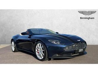 2020 aston martin db11 v8 volante 4.0 twin turbo petrol