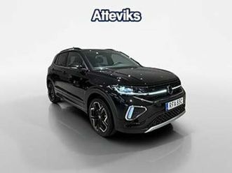 volkswagen t-cross r-line tsi 115hk dsg kamera/edition/iq