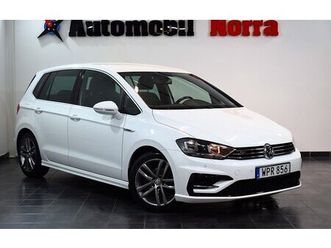volkswagen golf sportsvan 1.4 tsi r-line back-kamera dragkrok