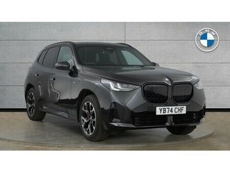 bmw x3 20d xdrive m sport 2.0 5dr