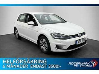 volkswagen e-golf 35.8 kwh cockpit kamera navi carplay led