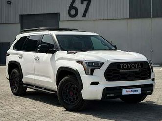 toyota sequoia trd pro in right hand drive (export only)