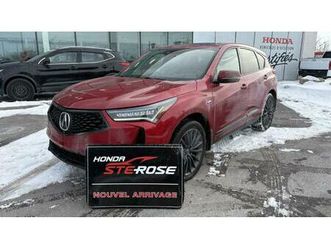 acura rdx 2022 a-spec platinum elite t awd cuir toit panoramique demarreur a distance navigation