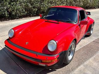 1987 porsche 930 original paint, shown at quail, full docs & tools