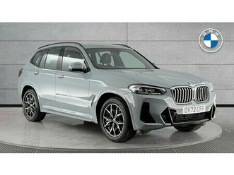 bmw x3 xdrive20i m sport 2.0 5dr