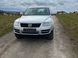 vw touareg 7l suv 3.2l vr6 wenig km luftfahrwerk