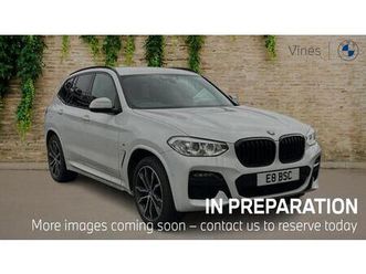 bmw x3 xdrive20i m sport 2.0 5dr