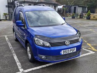 volkswagen caddy highline tdi, 2013, manual, 1598 (cc) no vat