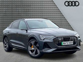 audi e-tron sportback vorsprung 55 quattro