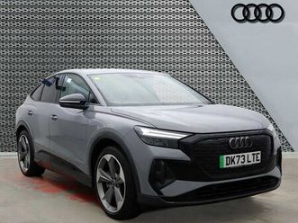 audi q4 sportback e-tron black edition 45