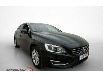 volvo v60 d3 summum värmare läder p-sensorer drag