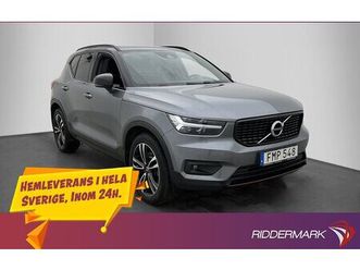 volvo xc40 t4 awd r-design kamera navi värm drag