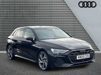 audi a3 sportback black edition 35 tfsi s tronic