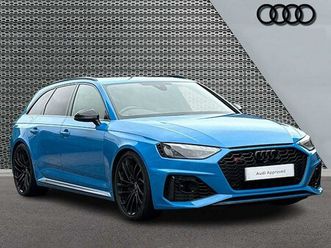 audi rs4 avant carbon black tfsi quattro tiptronic