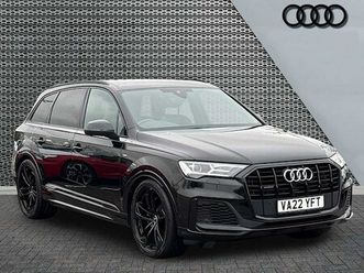 audi q7 suv black edition 55 tfsi quattro tiptronic
