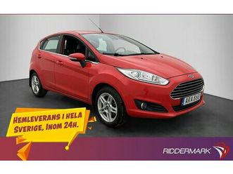 ford fiesta 1.0 titanium acc ambient låg skatt 0,46l mil