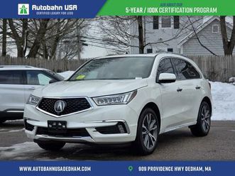 used 2019 acura mdx 3.5l w/advance package