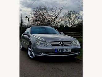3.2 clk320 elegance cabriolet 2dr