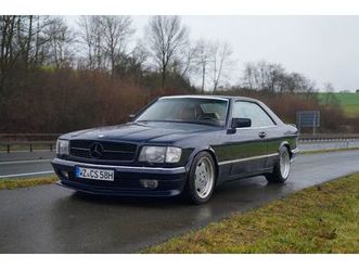 mercedes-benz 380 sec c126 (1982) mit amg paket